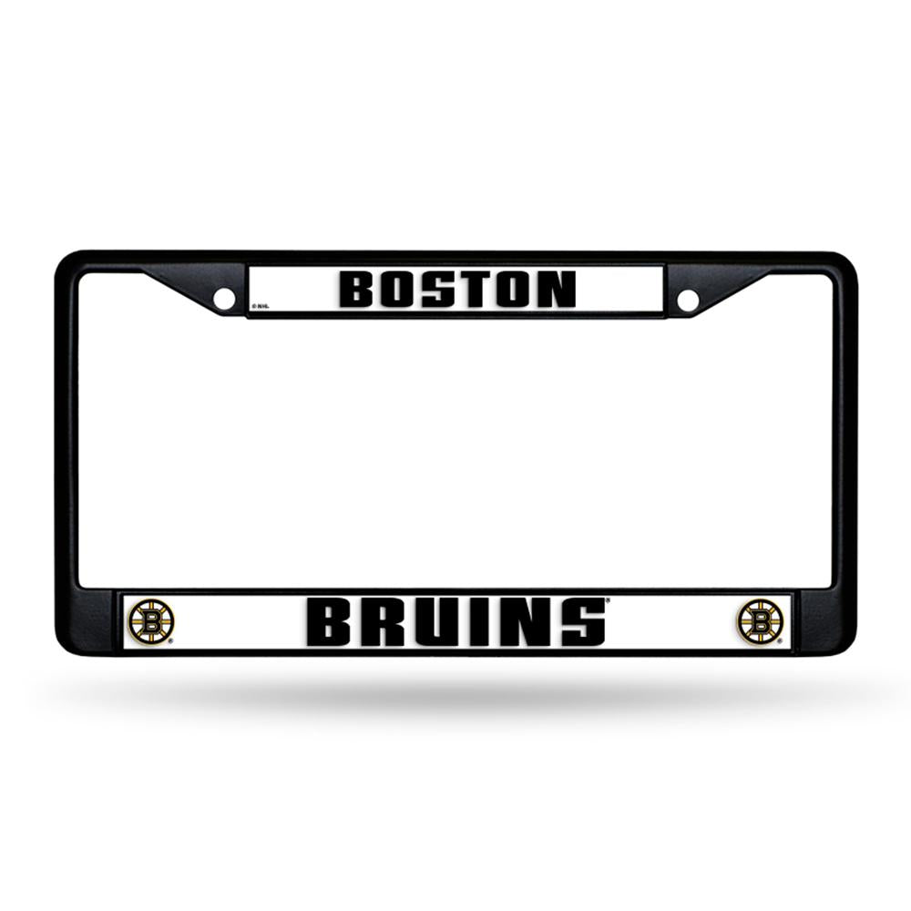 Boston Bruins Nhl Black License Plate Frame