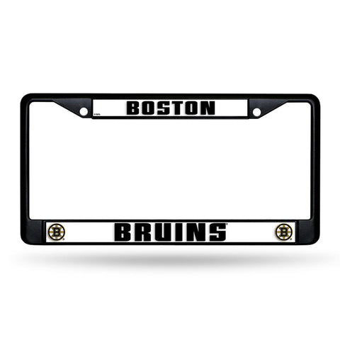 Boston Bruins Nhl Black License Plate Frame