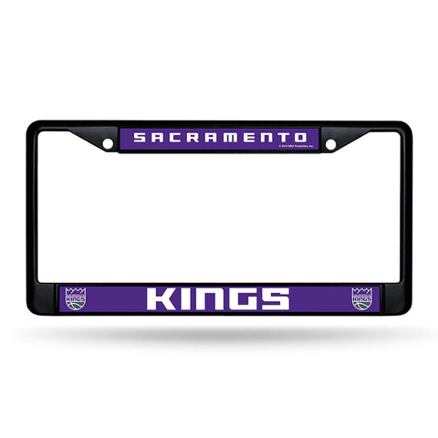 Sacramento Kings Nba Black License Plate Frame