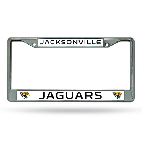 Jacksonville Jaguars NFL Chrome License Plate Frame