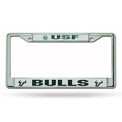 South Florida Bulls Ncaa Chrome License Plate Frame