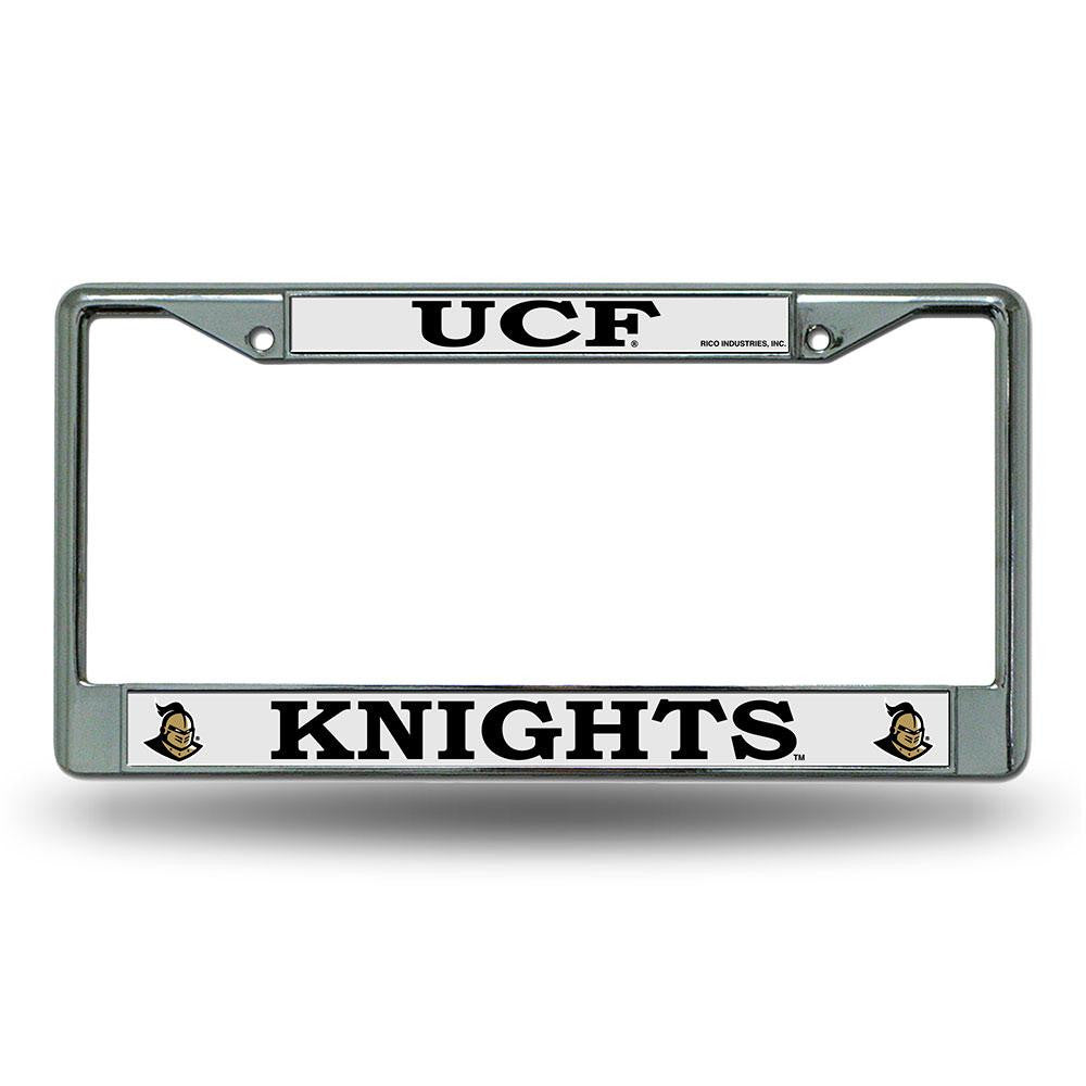 Central Florida Knights Ncaa Chrome License Plate Frame