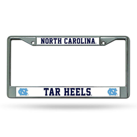 North Carolina Tar Heels Ncaa Chrome License Plate Frame