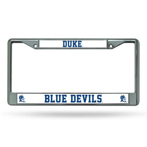 Duke Blue Devils Ncaa Chrome License Plate Frame