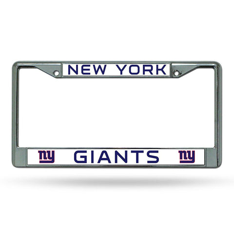 New York Giants NFL Chrome License Plate Frame