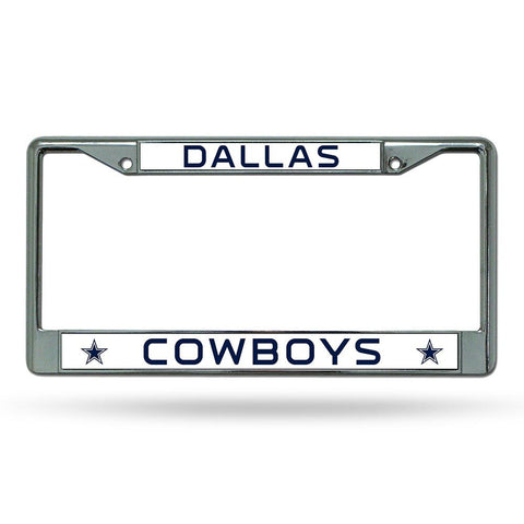 Dallas Cowboys NFL Chrome License Plate Frame