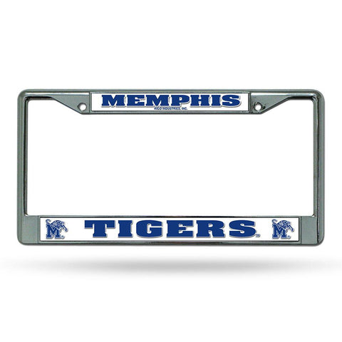 Memphis Tigers Ncaa Chrome License Plate Frame