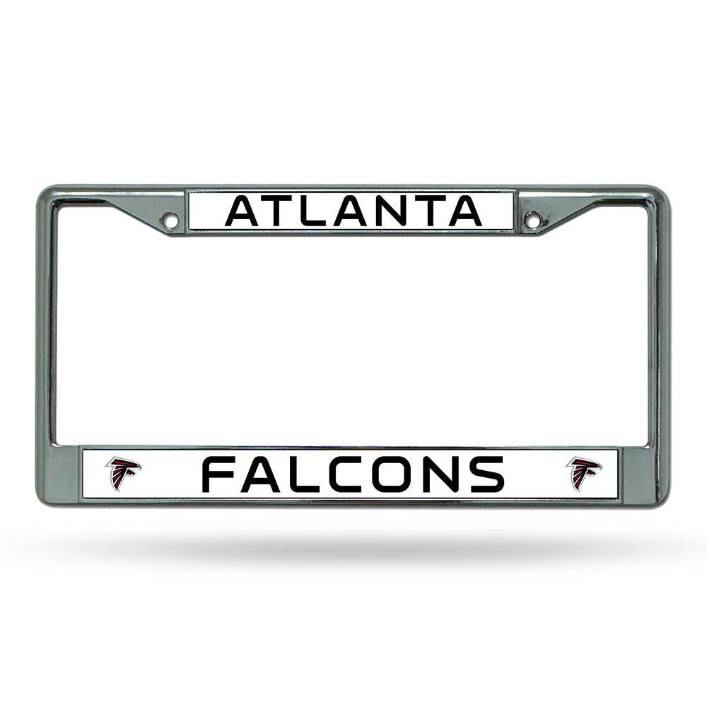 Atlanta Falcons NFL Chrome License Plate Frame