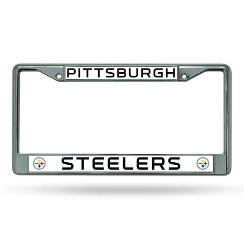 Pittsburgh Steelers NFL Chrome License Plate Frame