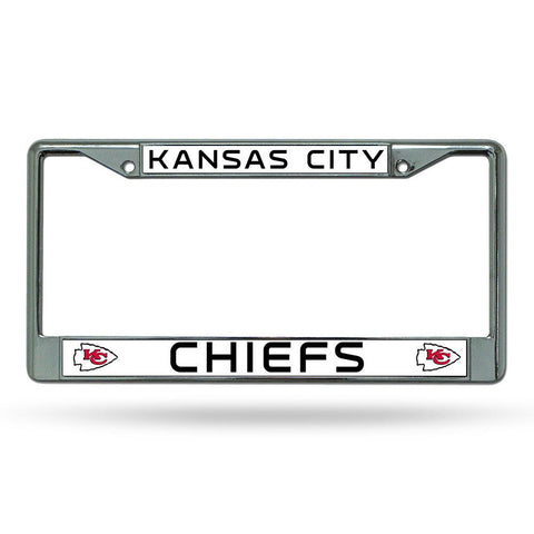 Kansas City Chiefs NFL Chrome License Plate Frame