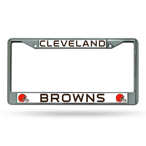 Cleveland Browns NFL Chrome License Plate Frame