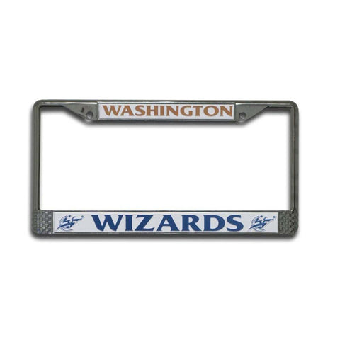 Washington Wizards NBA Chrome License Plate Frame