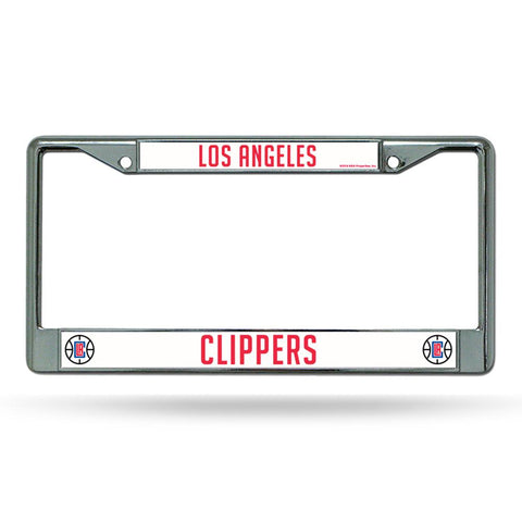 Los Angeles Clippers Nba Chrome License Plate Frame