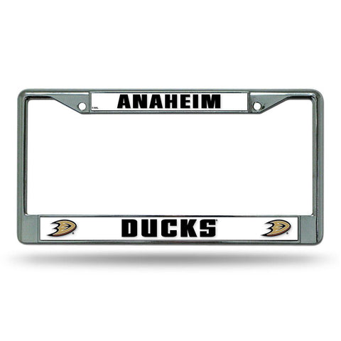 Anaheim Ducks NHL Chrome License Plate Frame