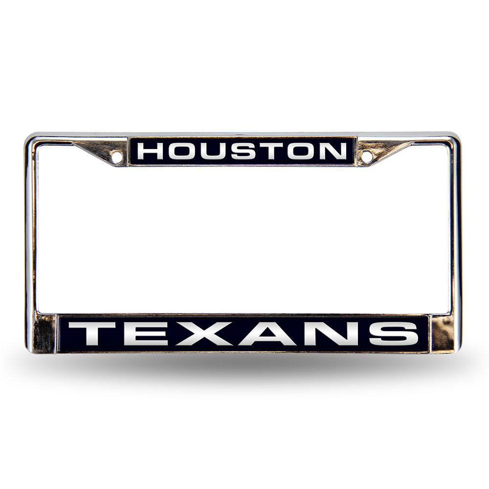 Houston Texans NFL Laser Chrome Frame