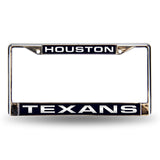 Houston Texans NFL Laser Chrome Frame