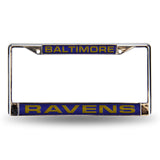 Baltimore Ravens NFL Laser Chrome Frame