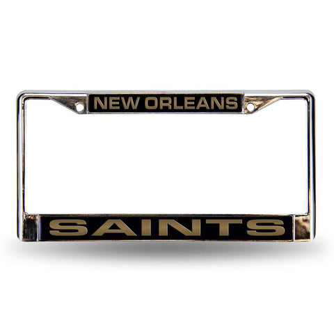 New Orleans Saints NFL Laser Chrome Frame