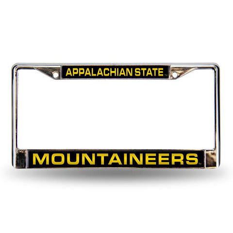 Appalachian State Mountaineers Ncaa Chrome Laser Cut License Plate Frame