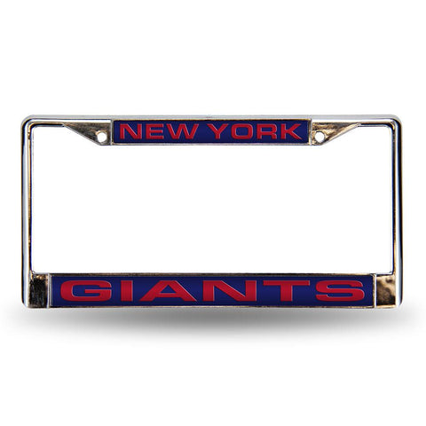 New York Giants NFL Laser Chrome Frame