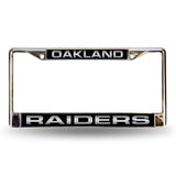 Oakland Raiders NFL Laser Chrome Frame