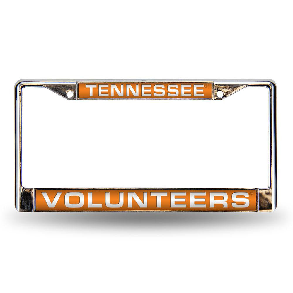 Tennessee Volunteers Ncaa Chrome Laser Cut License Plate Frame