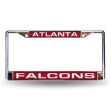 Atlanta Falcons NFL Laser Chrome Frame