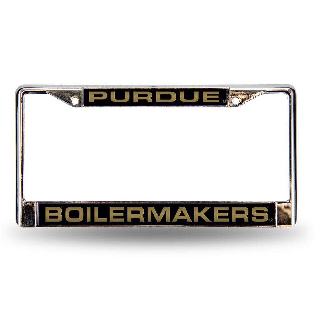 Purdue Boilermakers Ncaa Chrome Laser Cut License Plate Frame