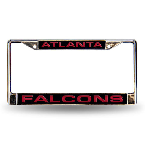 Atlanta Falcons NFL Laser Chrome License Plate Frame