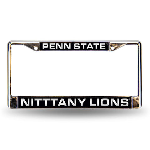 Penn State Nittany Lions Ncaa Chrome Laser Cut License Plate Frame