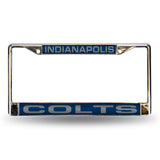 Indianapolis Colts NFL Laser Chrome Frame