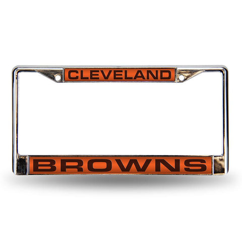 Cleveland Browns NFL Laser Chrome Frame