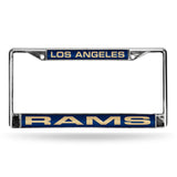 Los Angeles Rams NFL Laser Chrome Frame