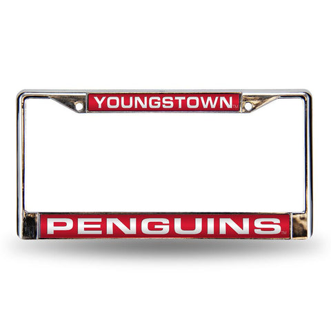 Youngstown State Penguins Ncaa Laser Chrome Frame