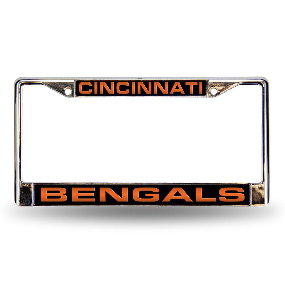 Cincinnati Bengals NFL Laser Chrome Frame