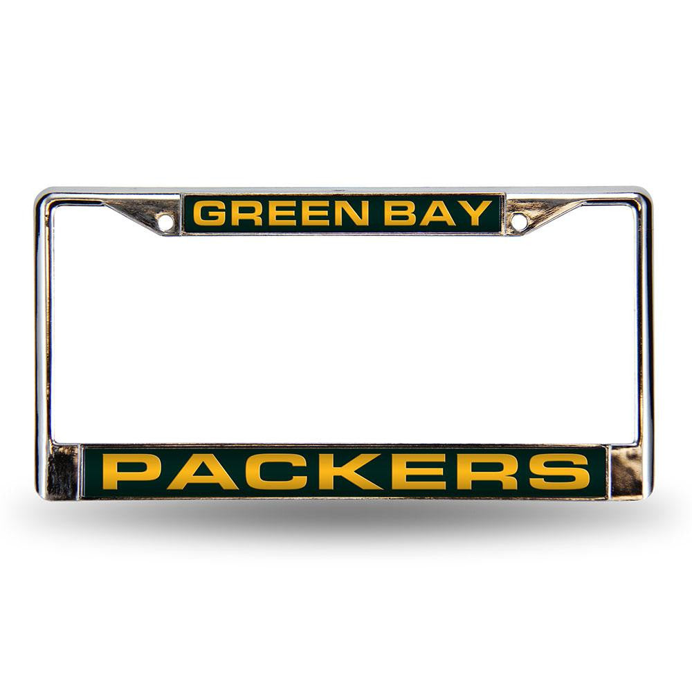 Green Bay Packers NFL Laser Chrome Frame