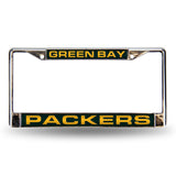 Green Bay Packers NFL Laser Chrome Frame