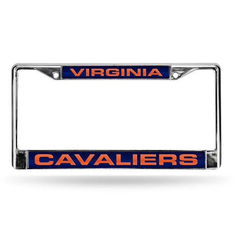 Virginia Cavaliers Ncaa Chrome Laser Cut License Plate Frame