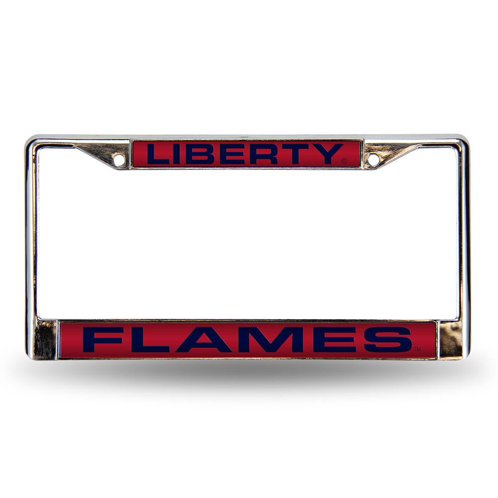 Liberty Flames Ncaa Laser Chrome Frame