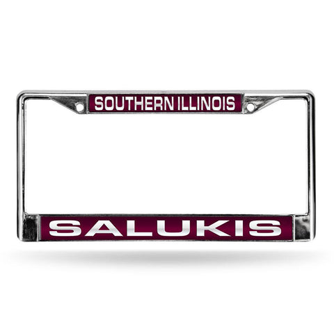 Southern Illinois Salukis Ncaa Chrome Laser Cut License Plate Frame