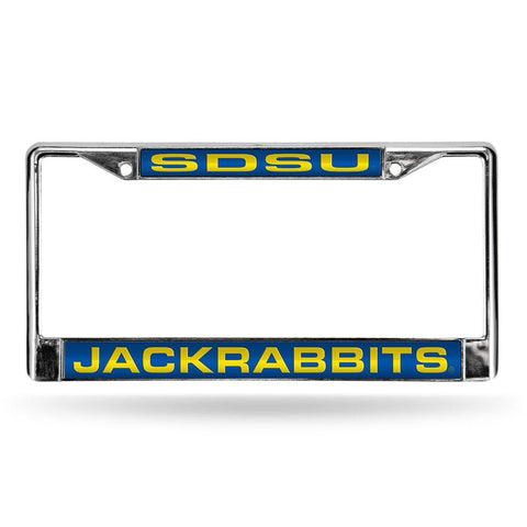 South Dakota State Jackrabbits Ncaa Chrome Laser Cut License Plate Frame