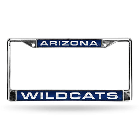 Arizona Wildcats Ncaa Chrome Laser Cut License Plate Frame