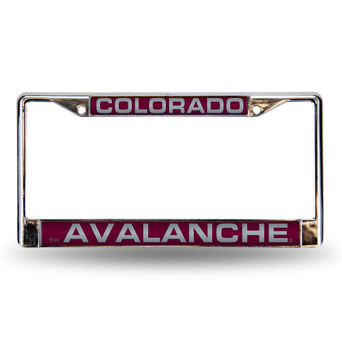 Colorado Avalanche NHL Laser Chrome Frame