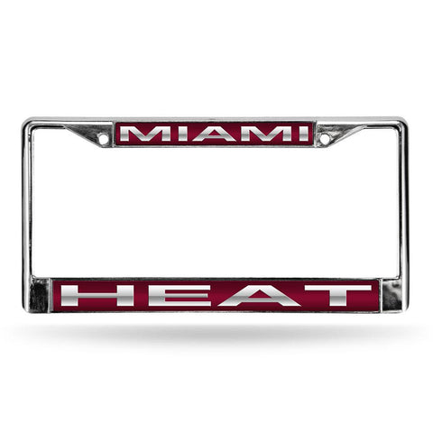 Miami Heat NBA Laser Chrome Frame