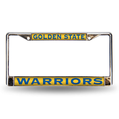 Golden State Warriors NBA Laser Chrome Frame