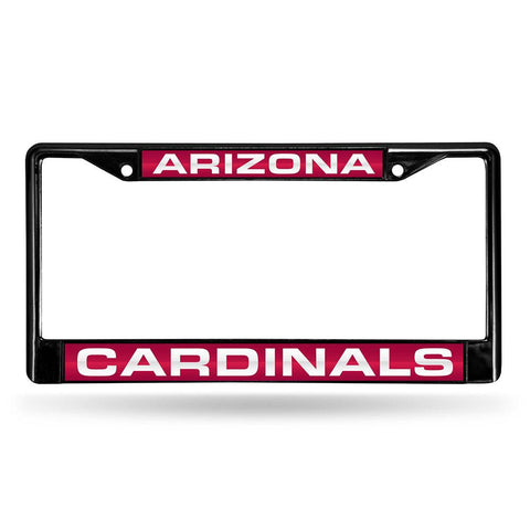 Arizona Cardinals NFL Laser Cut Black License Plate Frame