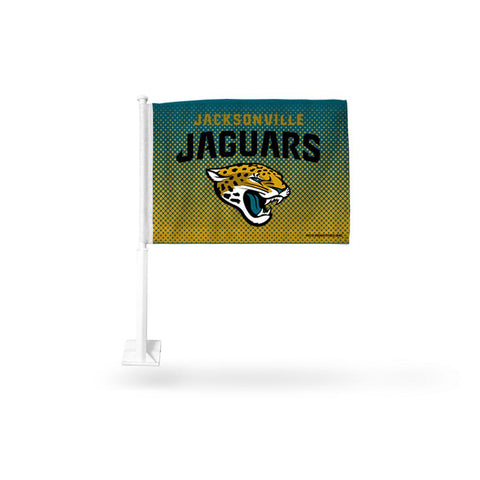 Jacksonville Jaguars Nfl Team Color Car Flag