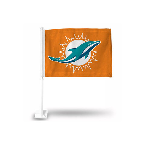 Miami Dolphins Nfl Team Color Car Flag