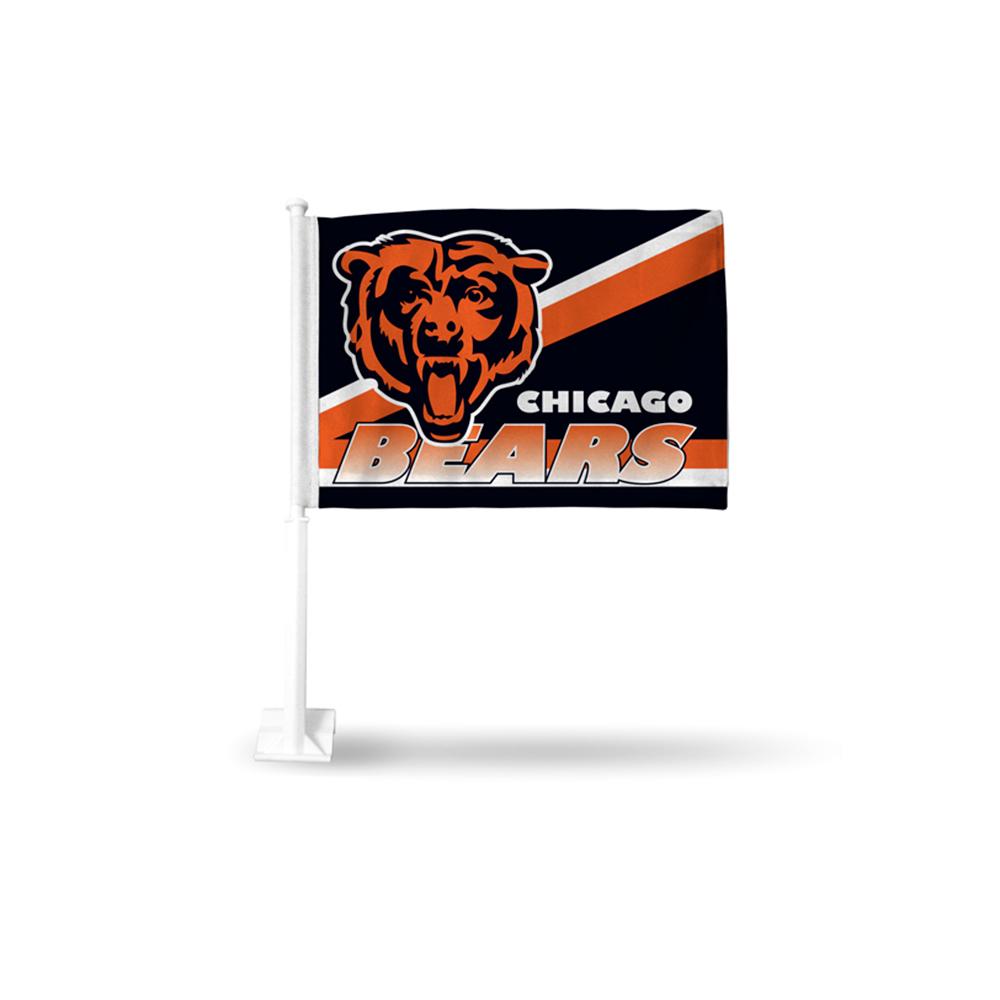 Chicago Bears Nfl Team Color Car Flag