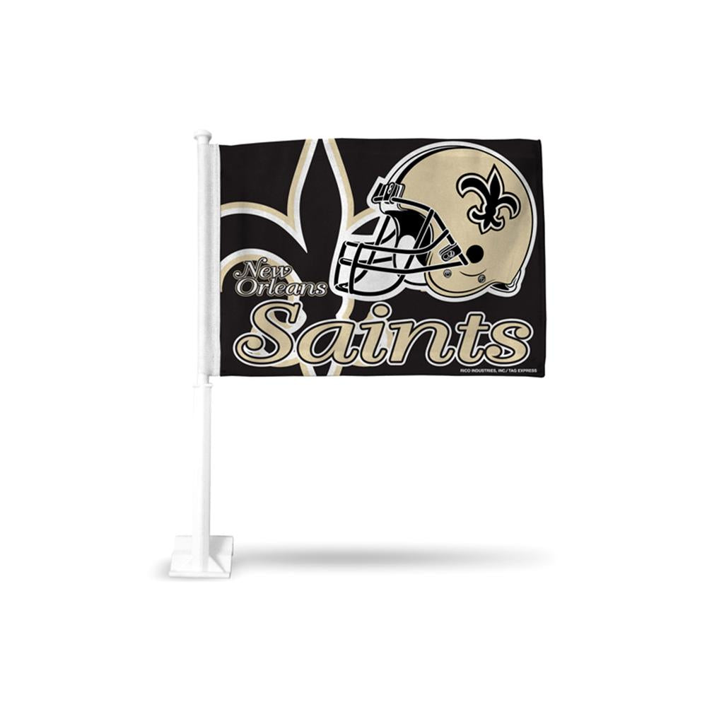 New Orleans Saints Nfl Team Color Car Flag